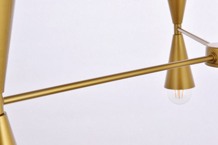 34 Inch Pendant In Brass
