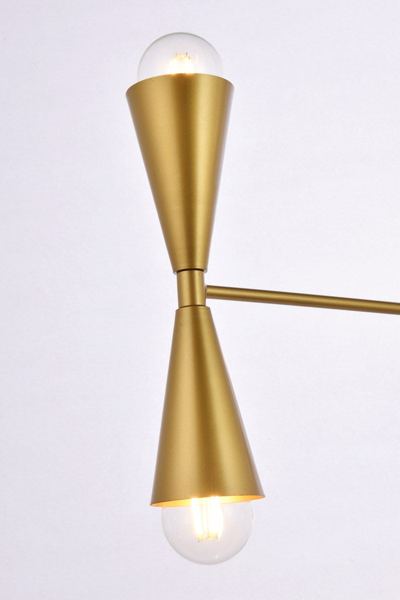 34 Inch Pendant In Brass