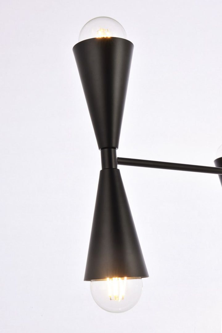34 Inch Pendant In Black