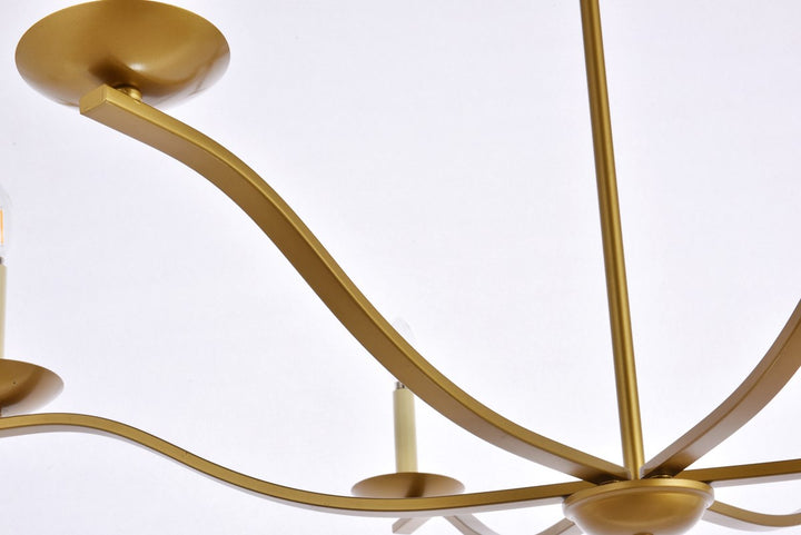42 Inch Pendant In Brass
