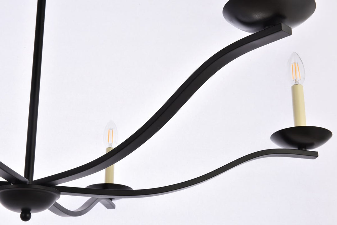42 Inch Pendant In Black