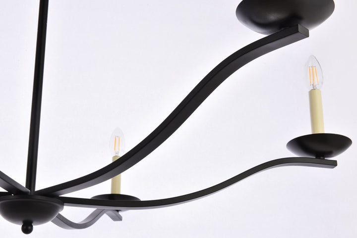 42 Inch Pendant In Black