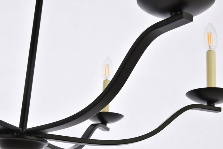 36 Inch Pendant In Black