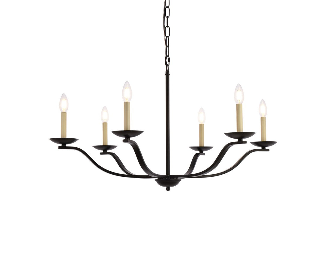 36 Inch Pendant In Black