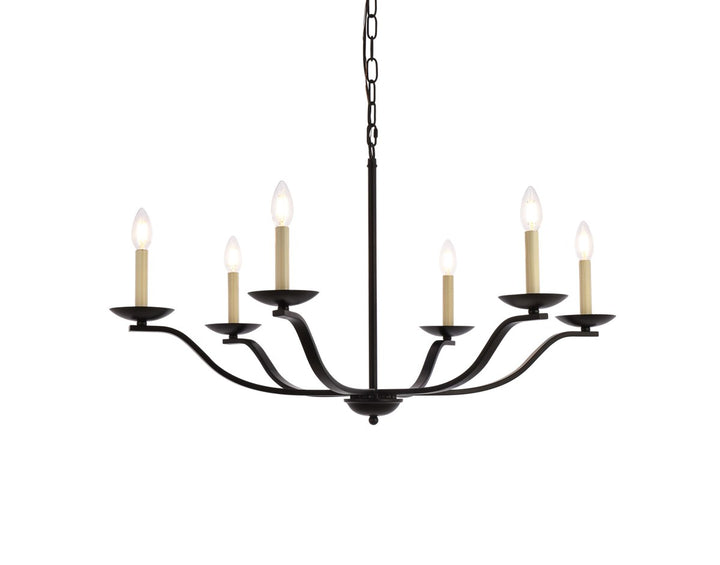 36 Inch Pendant In Black