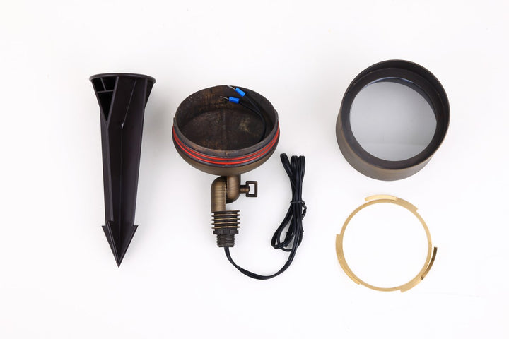 Cast Brass Wide Spot Light