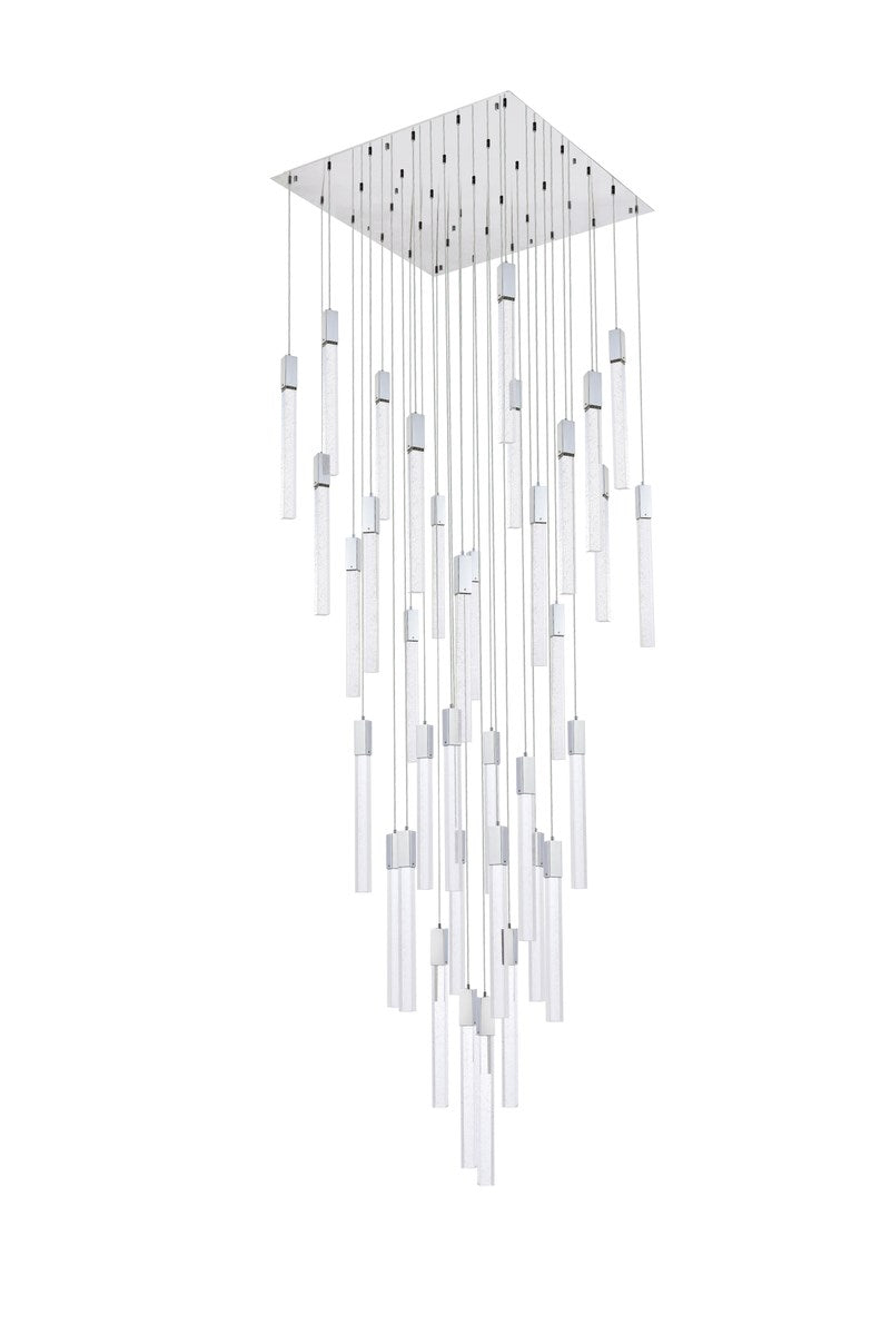 36 Lights Pendant In Chrome