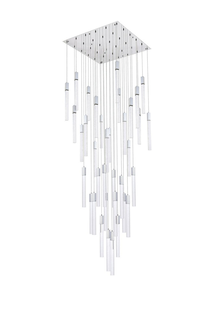 36 Lights Pendant In Chrome