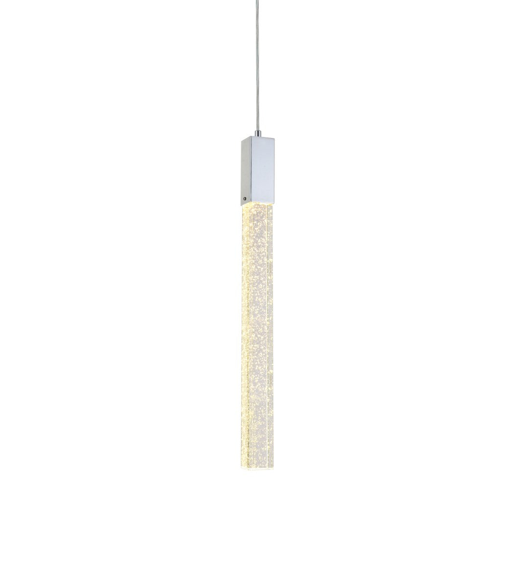 1 Light Pendant In Chrome