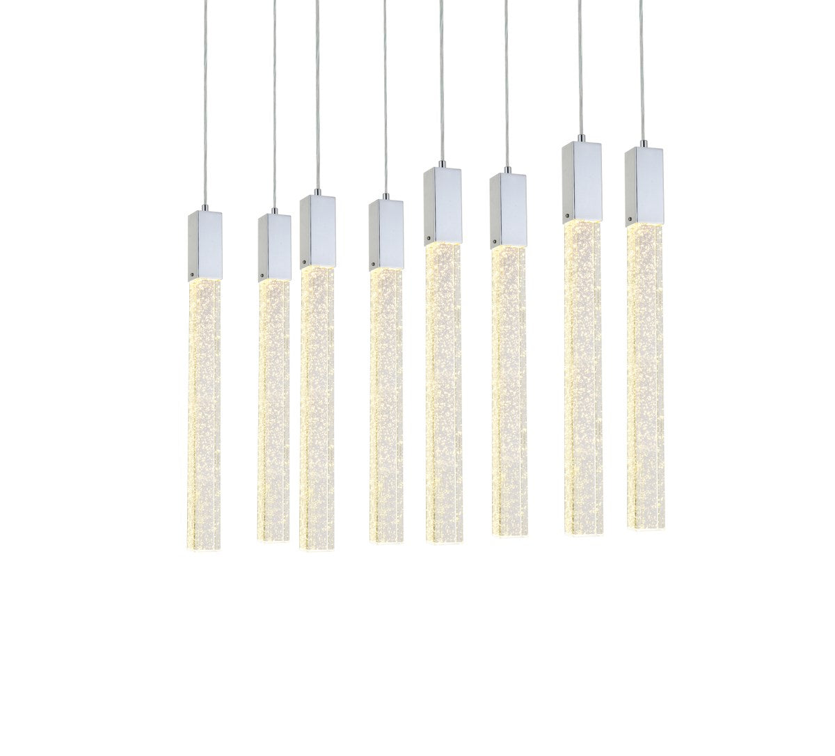 8 Lights Pendant In Chrome
