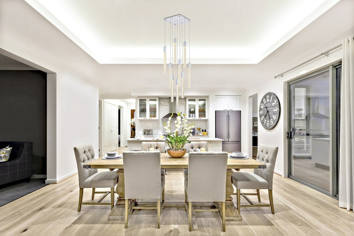 9 Lights Pendant In Chrome