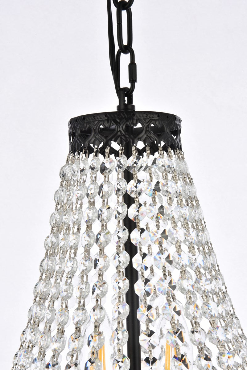 14 Inch Pendant In Black
