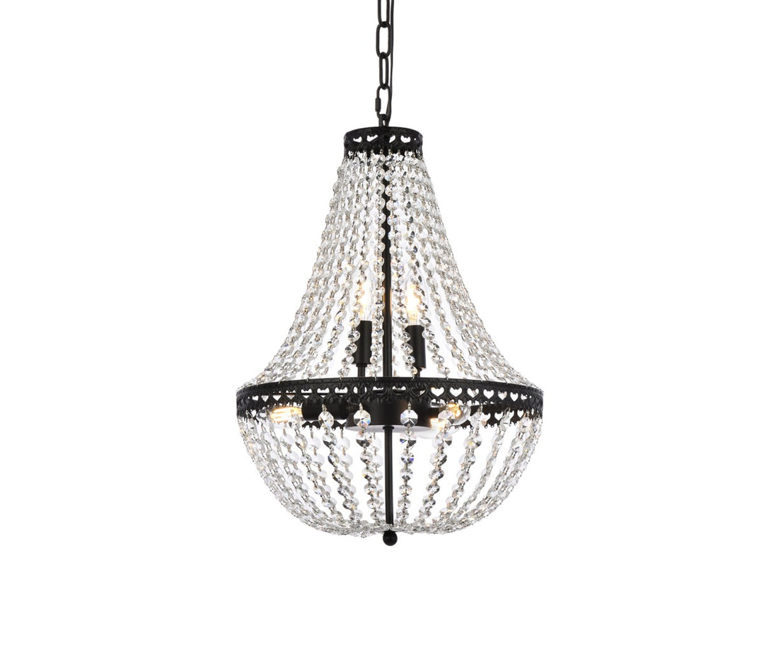 14 Inch Pendant In Black