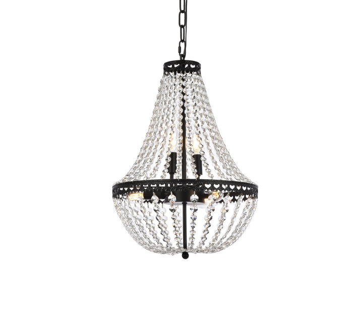 14 Inch Pendant In Black