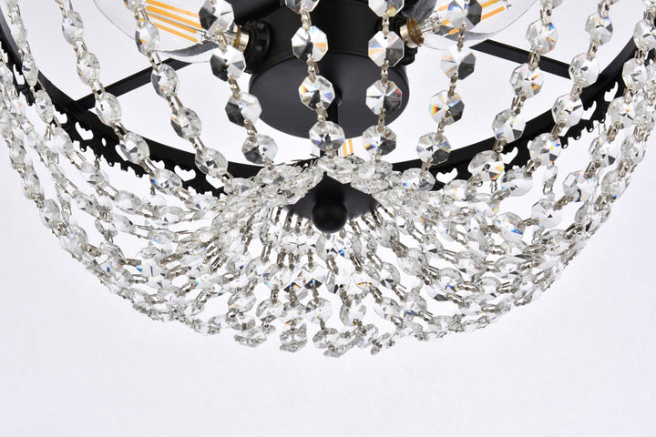12 Inch Flush Mount In Black