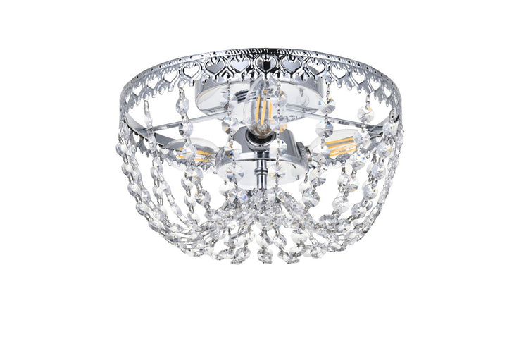 10 Inch Flush Mount In Chrome