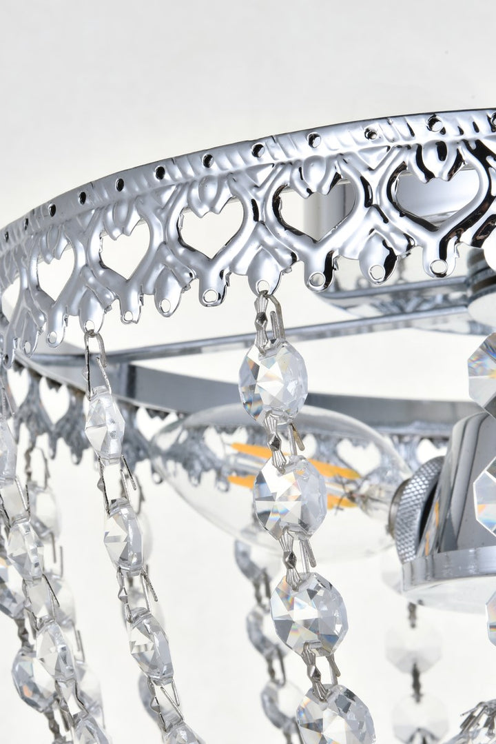 10 Inch Flush Mount In Chrome