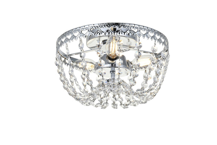 10 Inch Flush Mount In Chrome