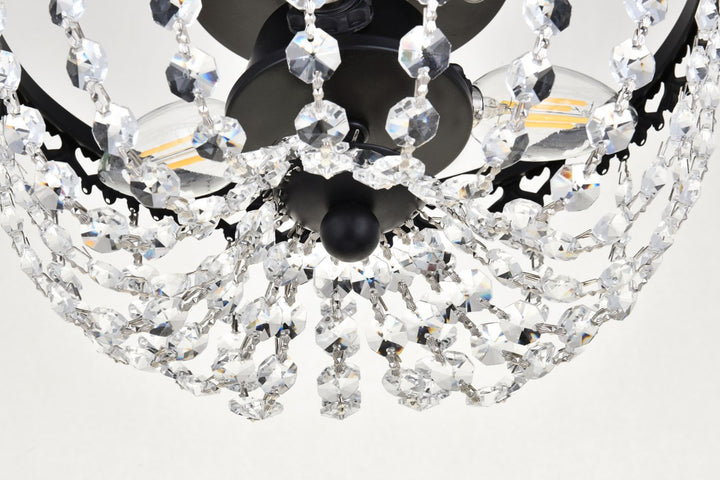 10 Inch Flush Mount In Black