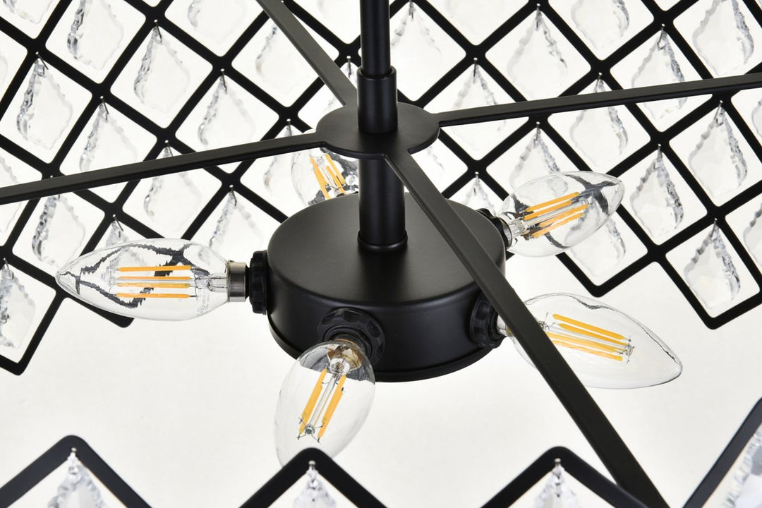 21 Inch Pendant In Black