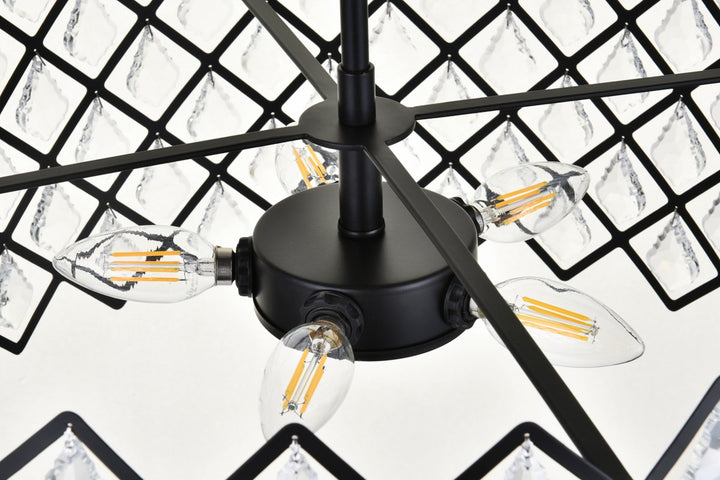 21 Inch Pendant In Black