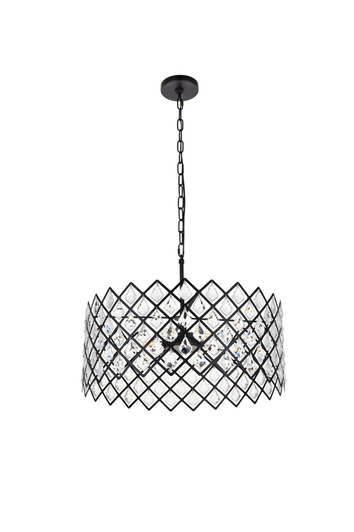 21 Inch Pendant In Black