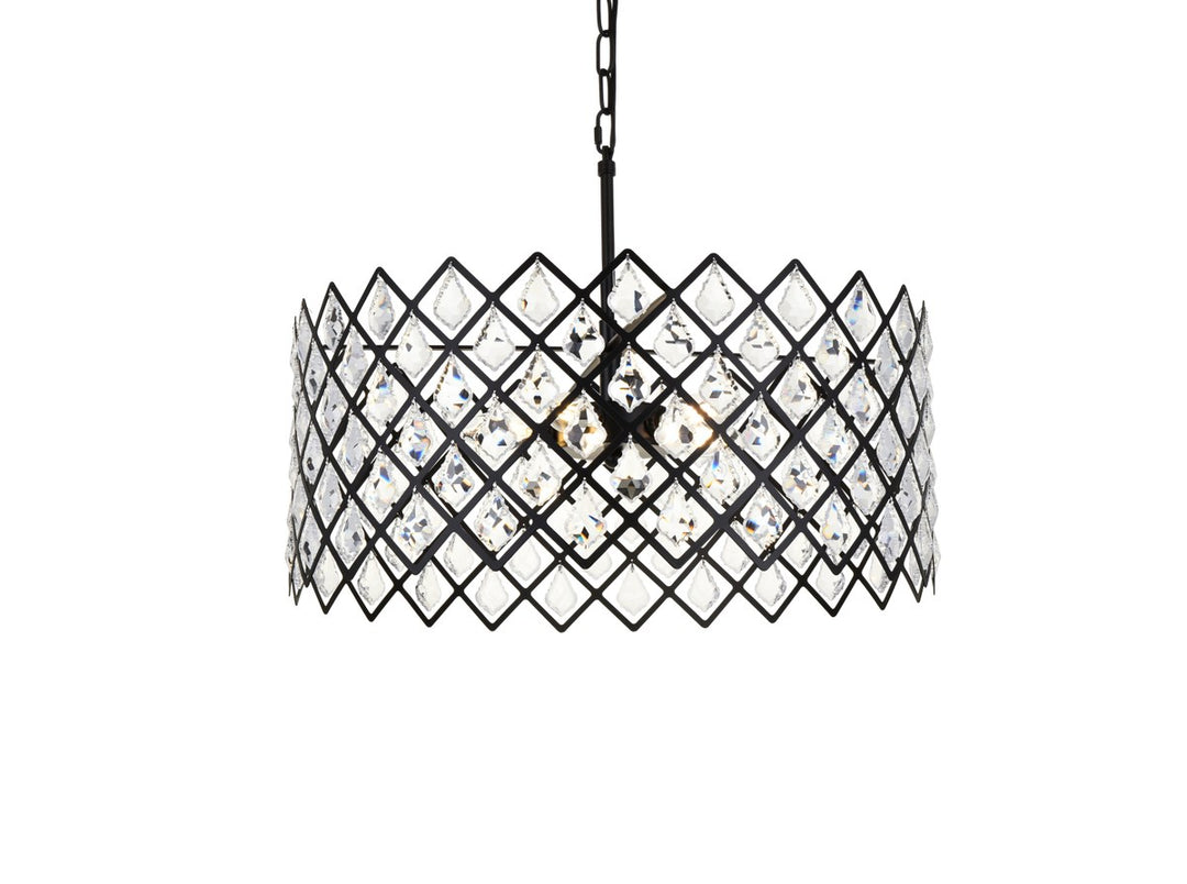 21 Inch Pendant In Black