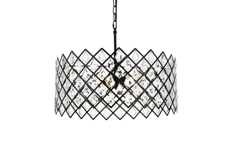21 Inch Pendant In Black