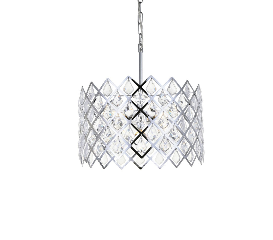 16 Inch Pendant In Chrome