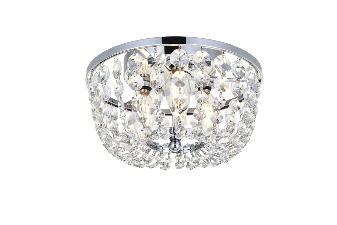 10 Inch Flush Mount In Chrome