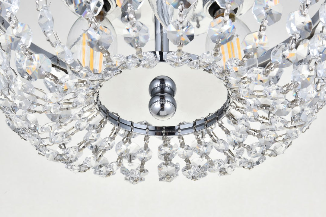 10 Inch Flush Mount In Chrome
