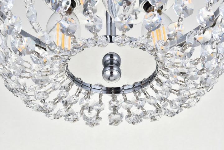 10 Inch Flush Mount In Chrome