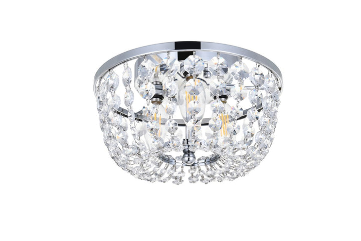 10 Inch Flush Mount In Chrome