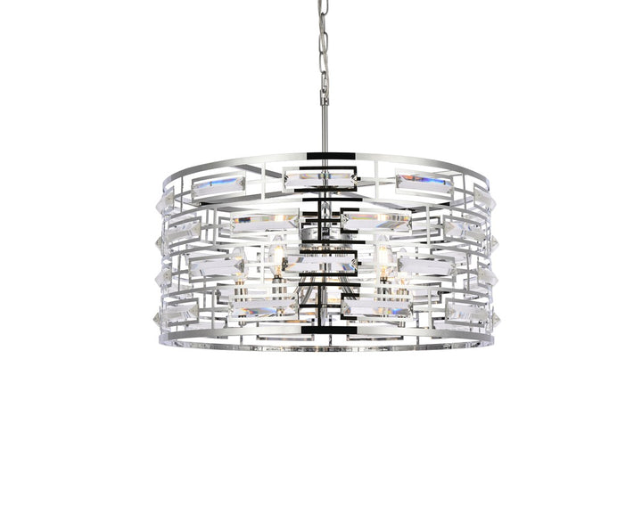 24 Inch Pendant In Chrome