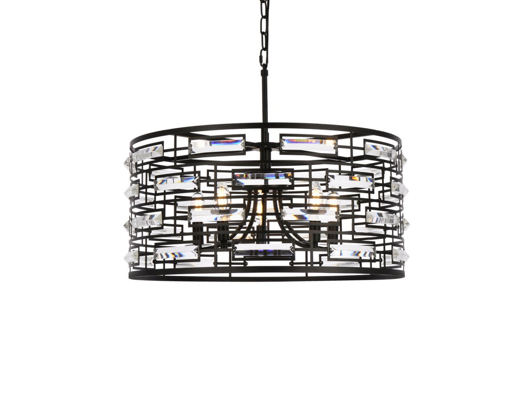 24 Inch Pendant In Black