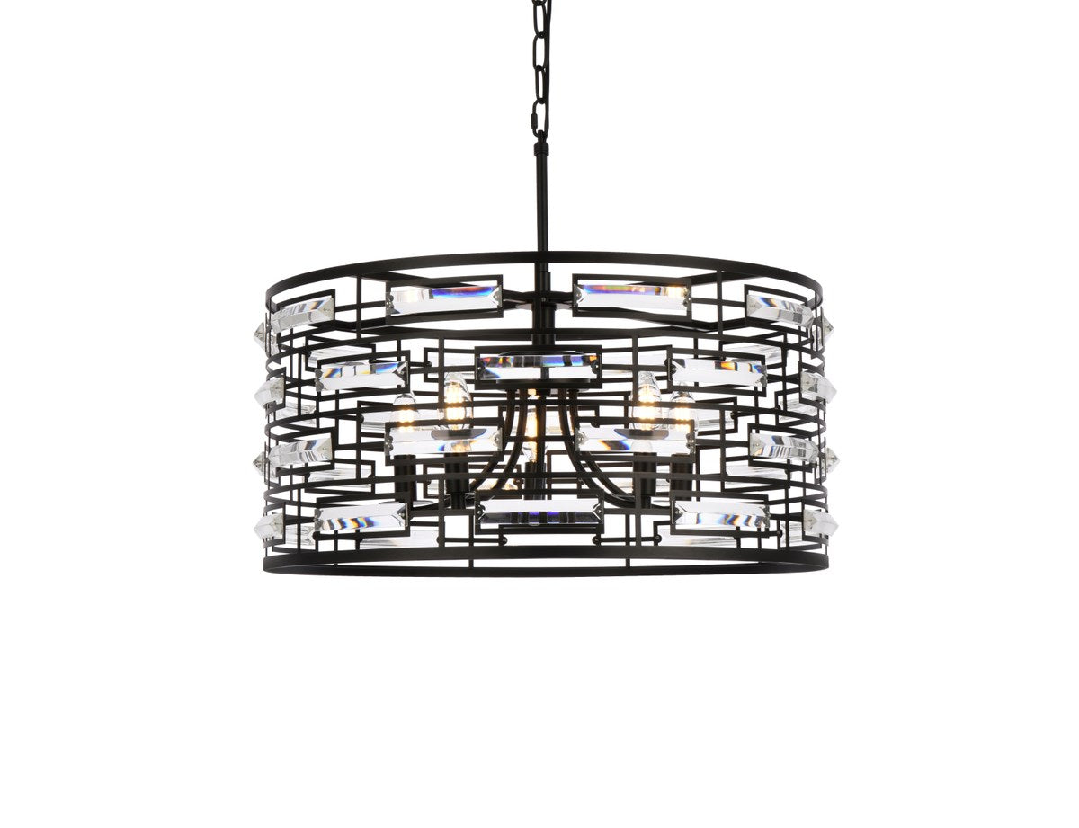 24 Inch Pendant In Black