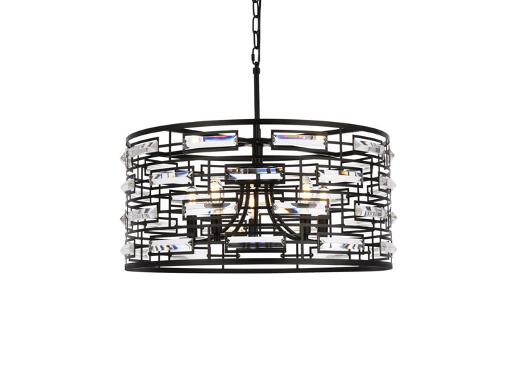24 Inch Pendant In Black