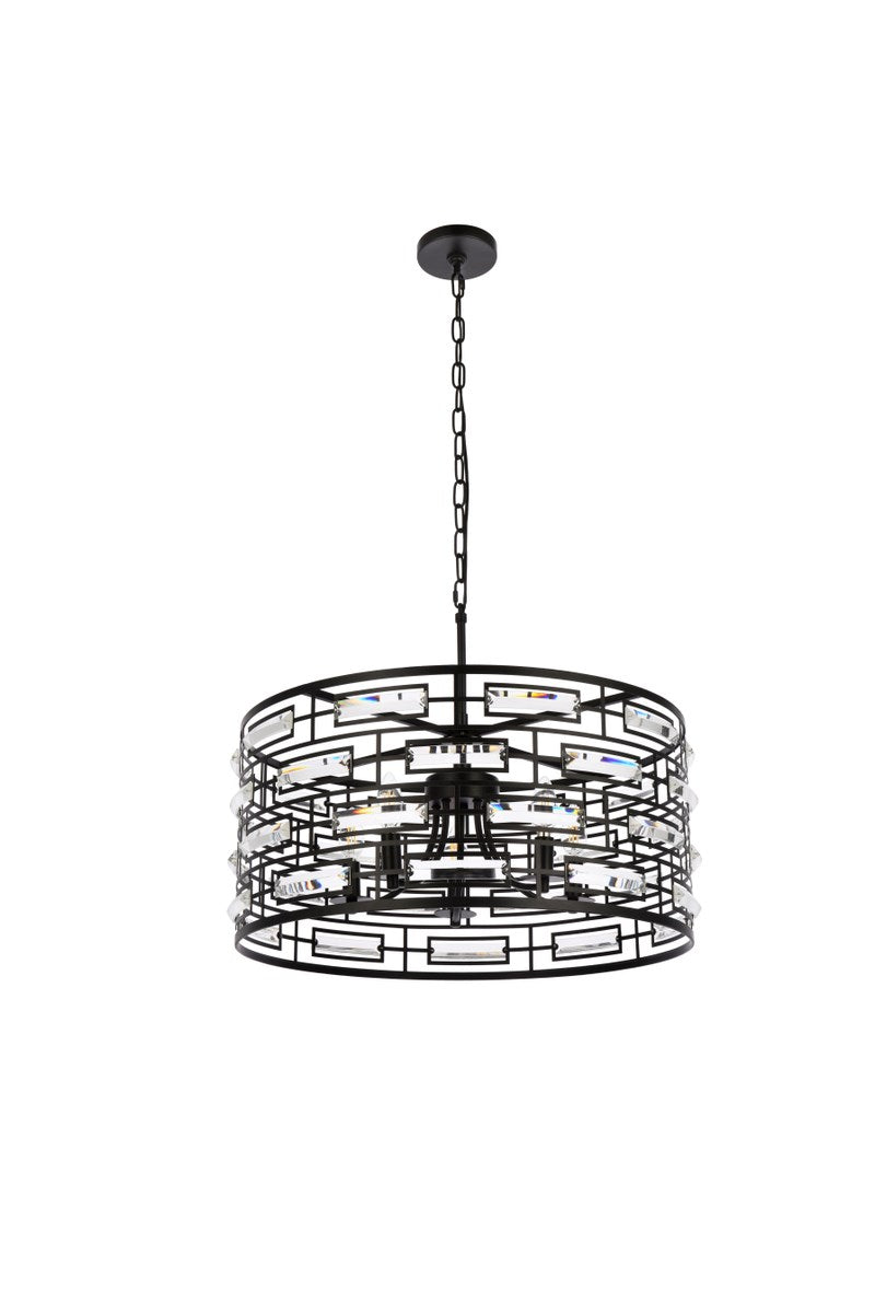 24 Inch Pendant In Black