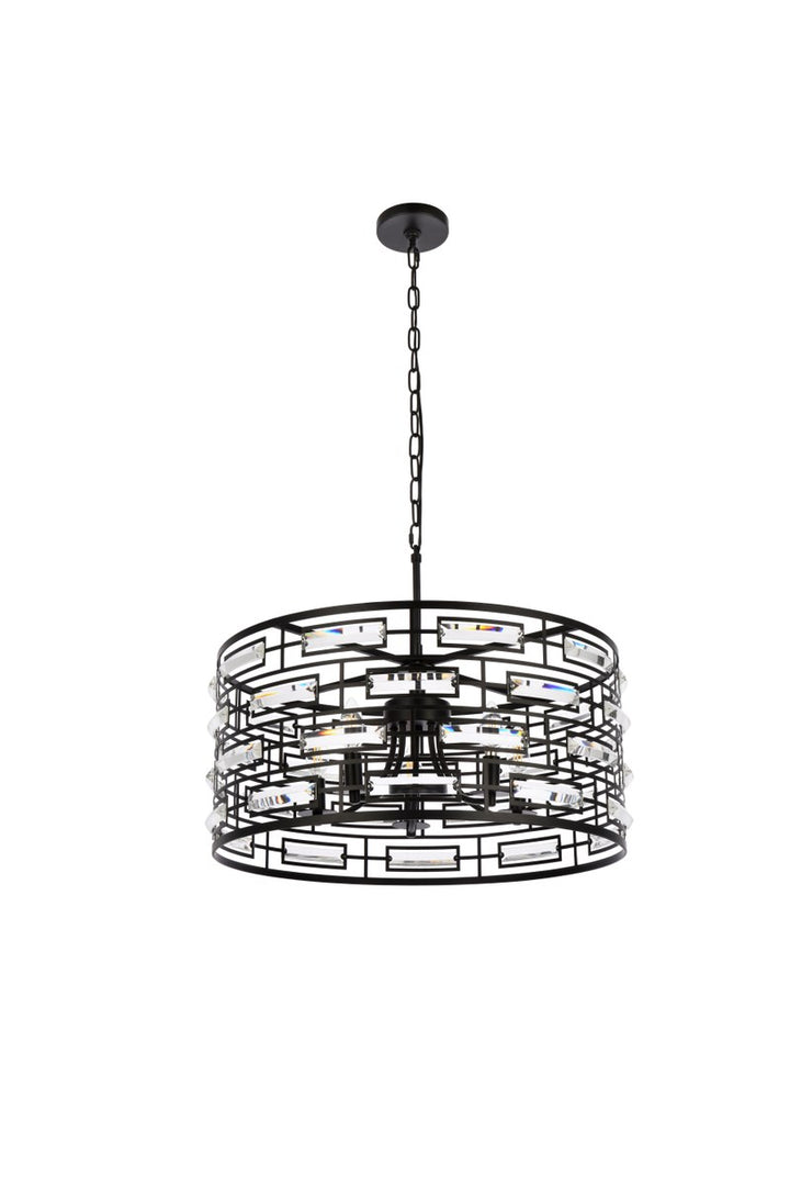 24 Inch Pendant In Black
