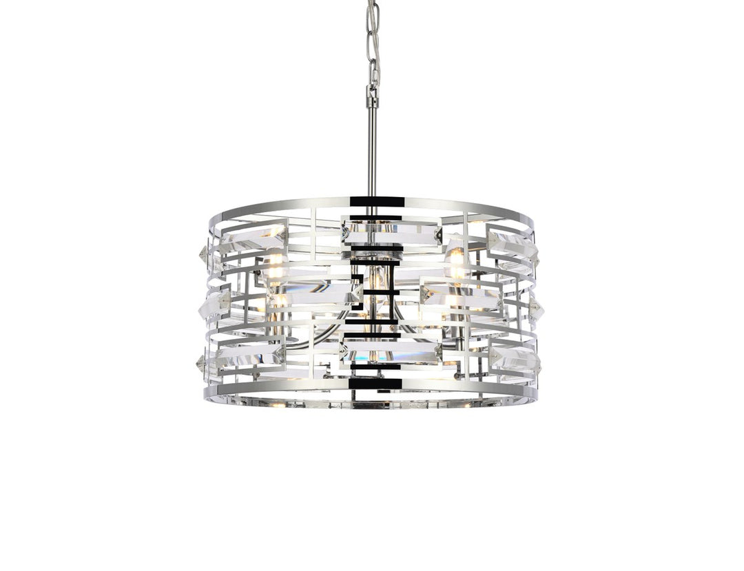 16.5 Inch Pendant In Chrome
