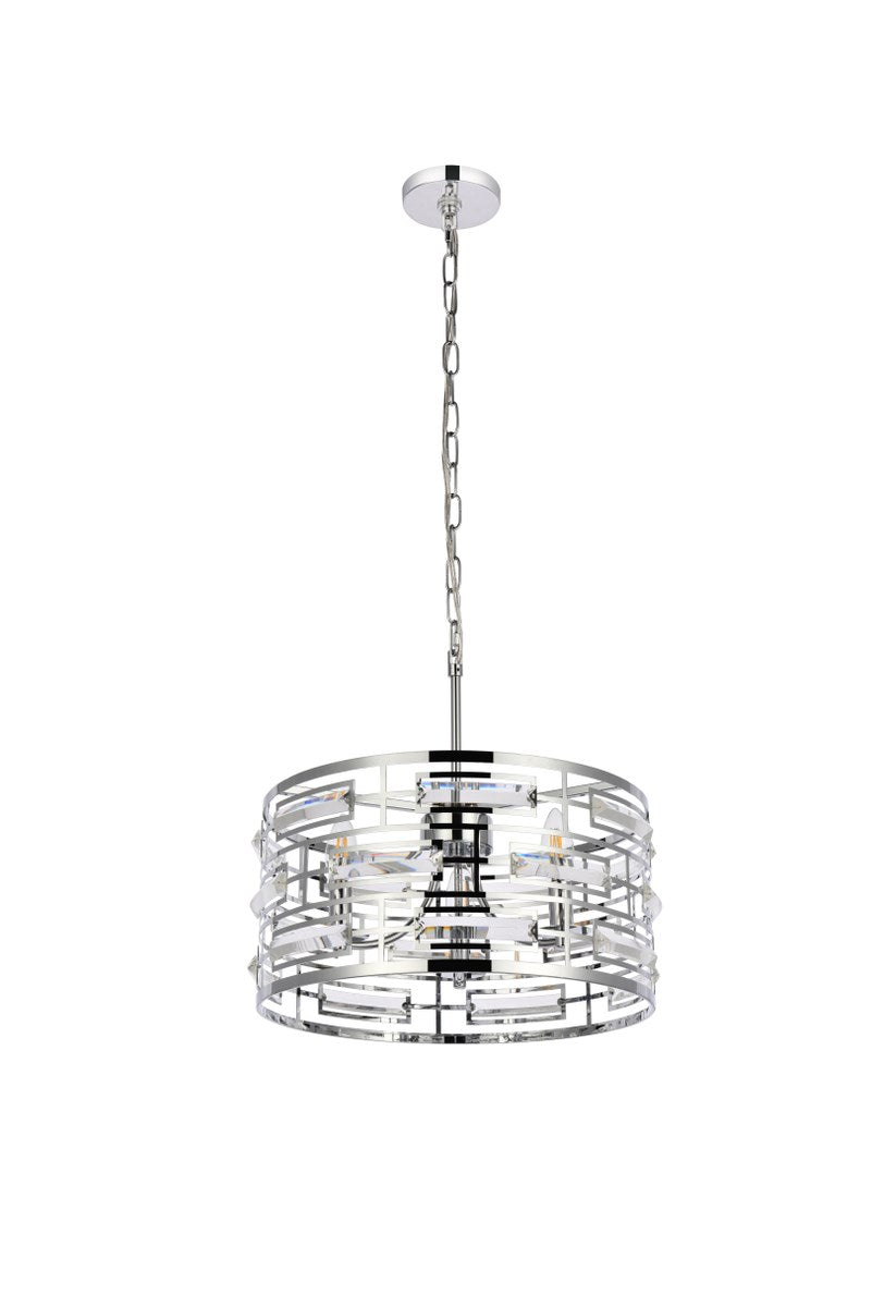 16.5 Inch Pendant In Chrome