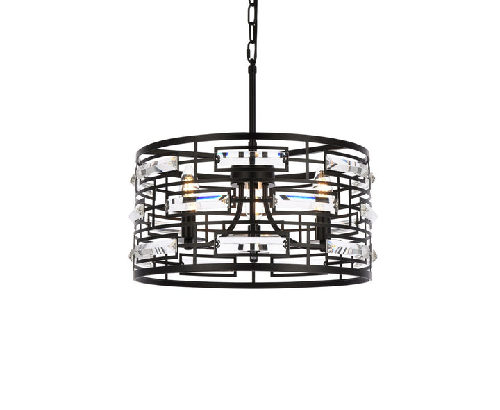 16.5 Inch Pendant In Black