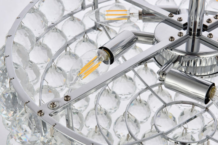 20 Inch Flush Mount In Chrome