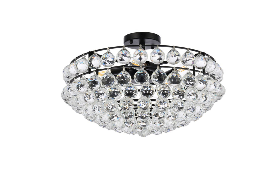 20 Inch Flush Mount In Black