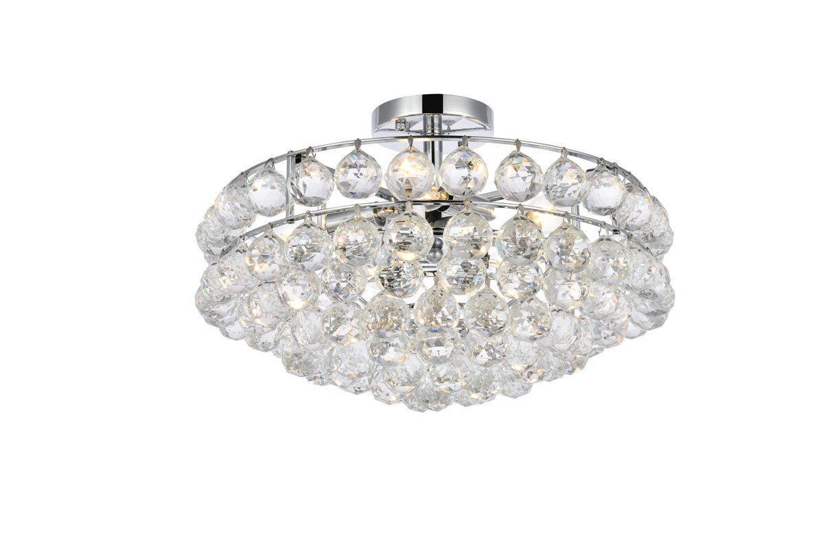 18 Inch Flush Mount In Chrome