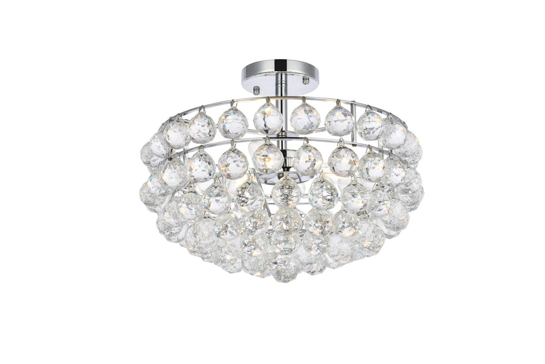 16 Inch Flush Mount In Chrome
