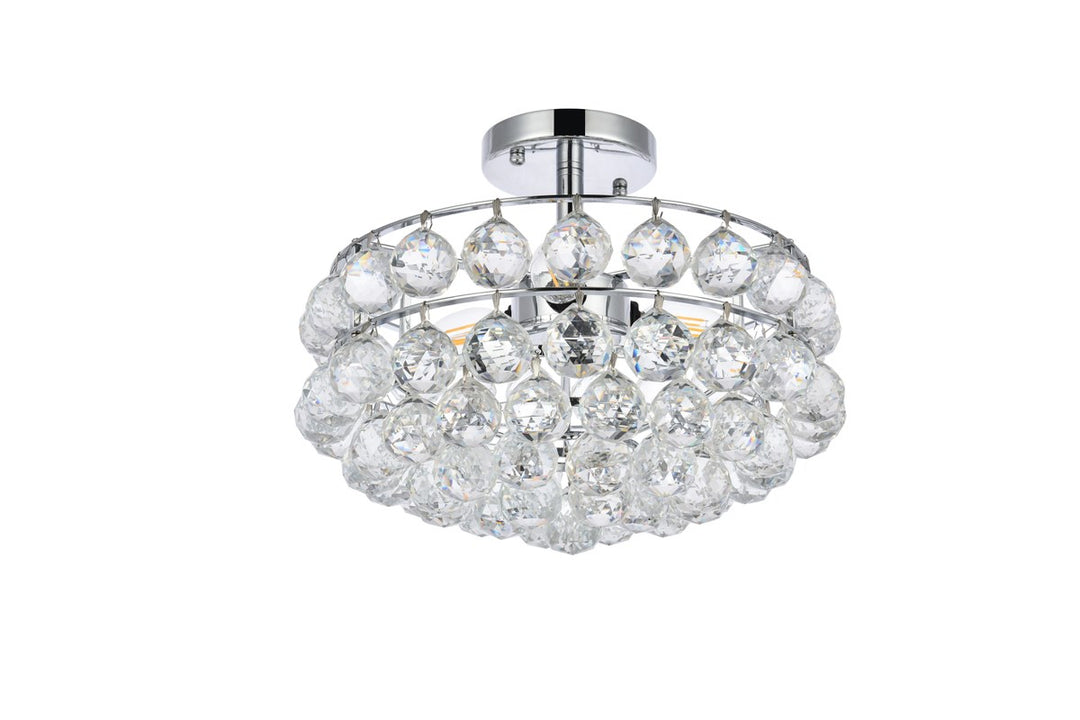 14 Inch Flush Mount In Chrome