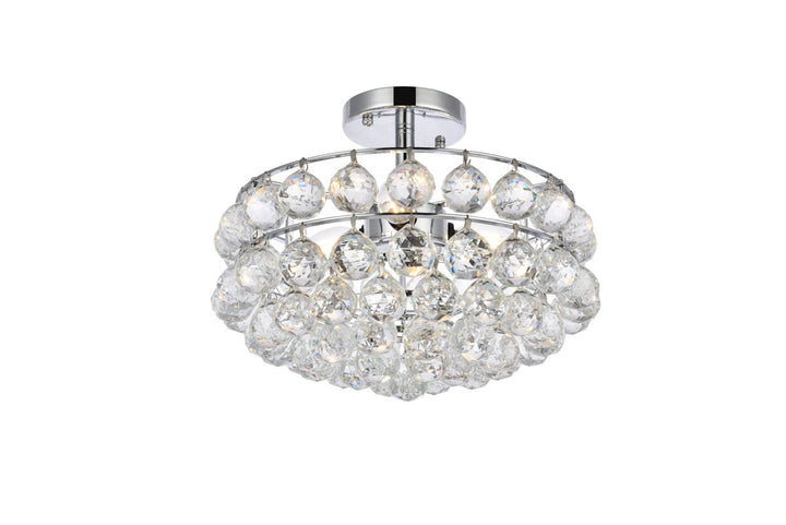 14 Inch Flush Mount In Chrome