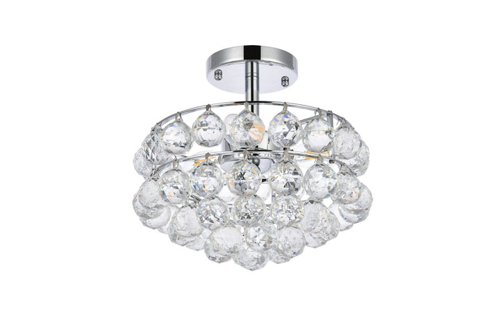 12 Inch Flush Mount In Chrome