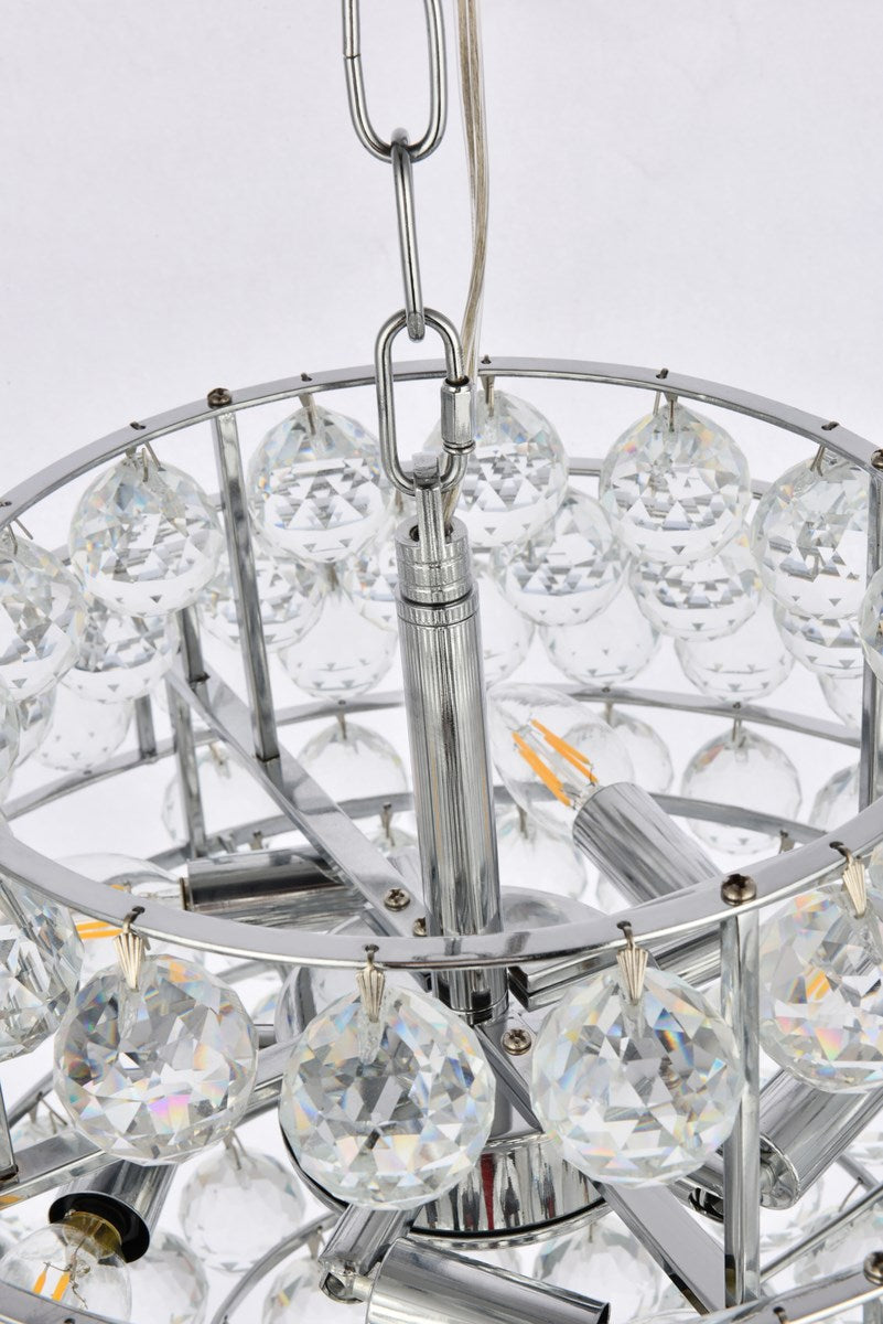 20 Inch Pendant In Chrome
